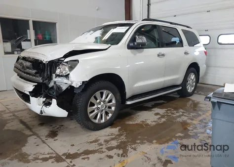 2011 Toyota Sequoia Platinum 5.7L V8 from USA, damaged, VIN 5TDDW5G1XBS051453